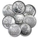 1/10 oz Silver Round - Secondary Market 1/10 oz Silver Round - Secondary Market